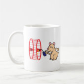 dwaas hamsterrad smeren koffiemok (Links)