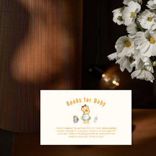 Dwaas Moeder Ganzen Brunch Boeken Voor Baby Shower Informatiekaartje