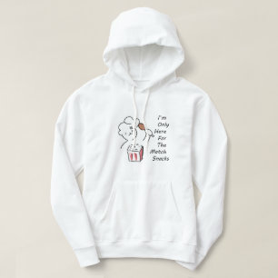 Dwaas Voetbal Fan Sweater - Ik Ben Alleen Hier Voo