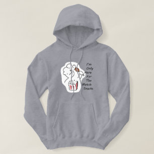 Dwaas Voetbal Fan Sweater - Ik Ben Alleen Hier Voo