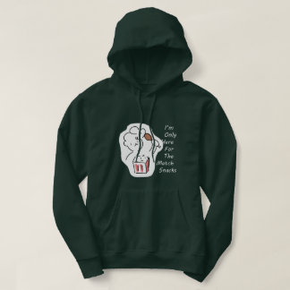 Dwaas Voetbal Fan Sweater - Ik Ben Alleen Hier Voo