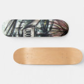 Dwaas Waanzinnige Dwangbuis van Waanzin Skateboard (Horizontaal)