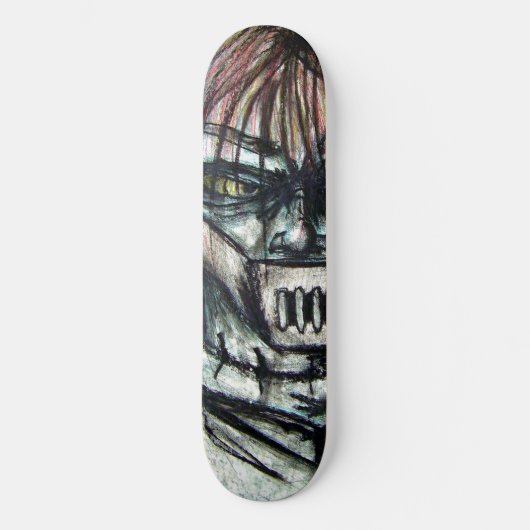 Dwaas Waanzinnige Dwangbuis van Waanzin Skateboard (Voorkant)