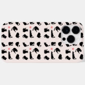 Dwaas Zwarte Katten Case-Mate iPhone Case (Achterkant (horizontaal))