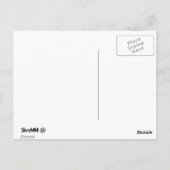 Dwaasheden Ballerina_border Briefkaart (Achterkant)