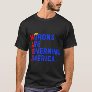 Dwaasheid regeert Amerika Grappig Trump 2024 _4 T-shirt