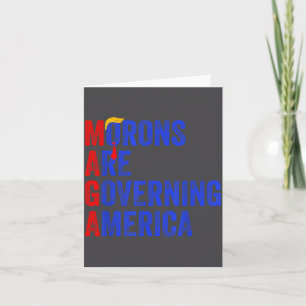 Dwaasheid regeert Amerika Grappig Trump 2024  Kaart