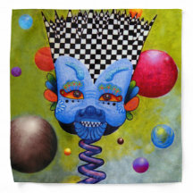 Dwainizms "Blauw Man" Helder, Vet Bandana