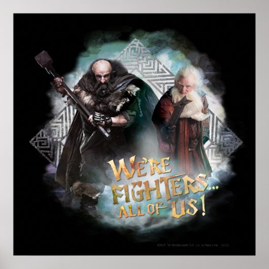 Dwalin en Balin Poster (Voorkant)