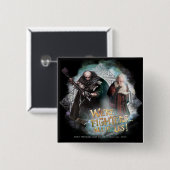 Dwalin en Balin Vierkante Button 5,1 Cm (Voorkant /achterkant)