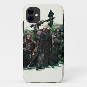 Dwalin, Nori, & Grafische Bofur iPhone 11 Hoesje