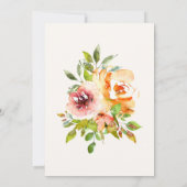 Dwangbloem in het land Rustic Bourgogne Kaart (Achterkant)