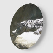 Dwarf Chinese Alligator Wall klok (Hoek)