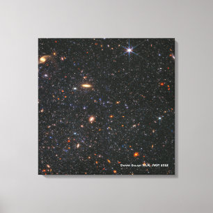 Dwarf Galaxy WLM James Webb Space Telescope Hi-Res Canvas Afdruk