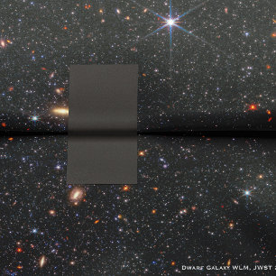 Dwarf Galaxy WLM James Webb Space Telescope Hi-Res Tissuepapier