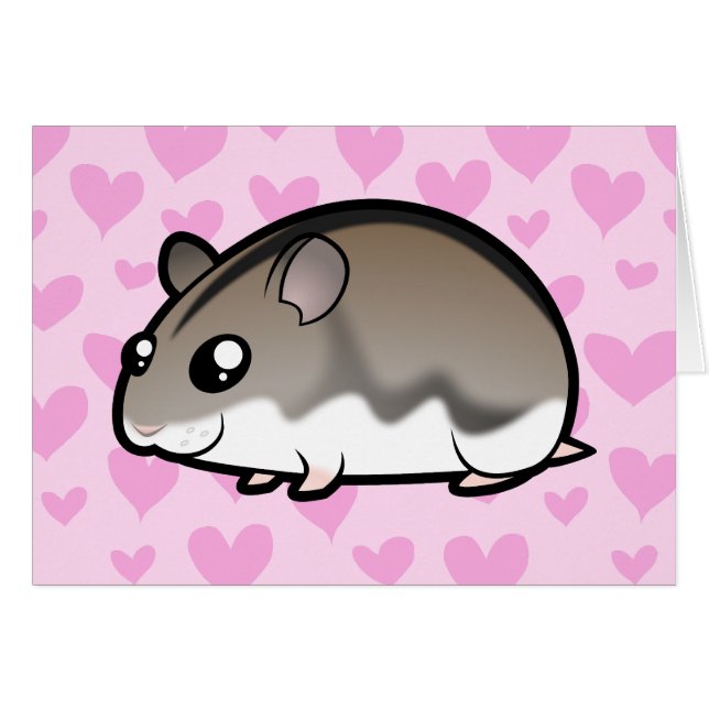 Dwarf Hamster Love (Voorkant Horizontaal)