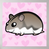 Dwarf Hamster Love Poster (Voorkant)