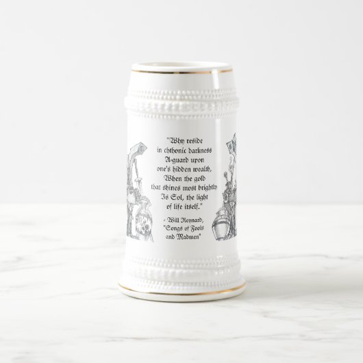 Dwarf Liche King - Mead Cup & Beer Stein Bierpul (Center)