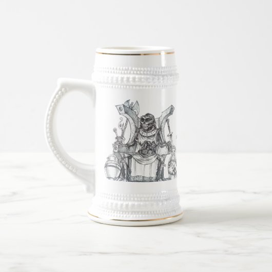 Dwarf Liche King - Mead Cup & Beer Stein Bierpul (Links)