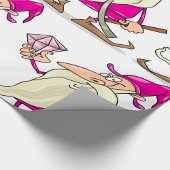 Dwarf met diamant cadeaupapier