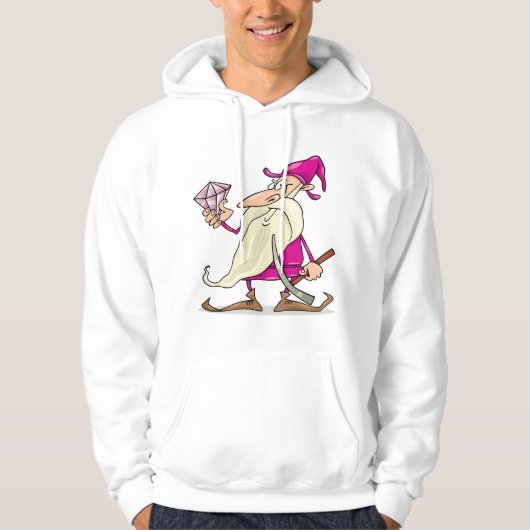 Dwarf met diamant hoodie (Voorkant)