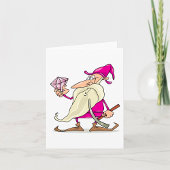 Dwarf met diamant kaart