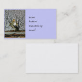 Dwarf met een Lantern Visitekaartje (Voorkant / Achterkant)