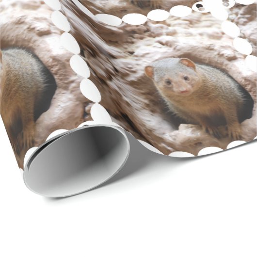 Dwarf Mongoose Cadeaupapier (Rol Hoek)