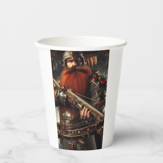 Dwarf Papieren Bekers (Voorkant)