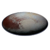 Dwarf planeet Pluto Chopping Board Snijplank (Hoek)