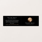 Dwarf Planet Pluto, Astronomer, Astronomie Store Visitekaartjes (Buitenkant ongevouwen)