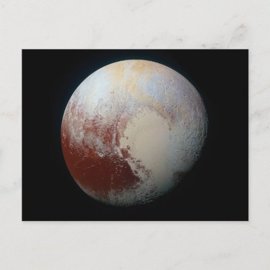 Dwarf Planet Pluto Briefkaart (Voorkant)