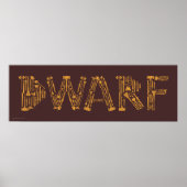 Dwarf Weapons Collage Poster (Voorkant)