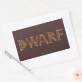 Dwarf Weapons Collage Rechthoekige Sticker (Envelop)