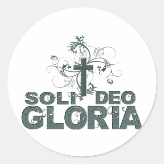 dwarrelen ronde sticker (Voorkant)