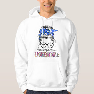 Dwars Myelitis Bewustzijnslint Steun Geschenken Hoodie