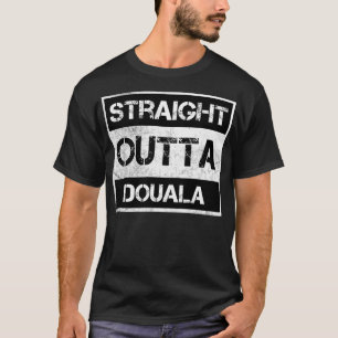 Dwars uit Douala Kameroen in nood T-shirt