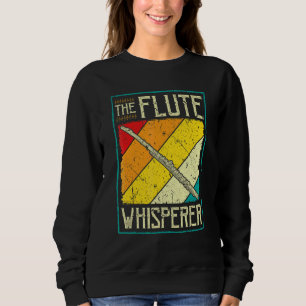 Dwarse Fluit Instrument De Fluit Fluisteraar Retro Trui