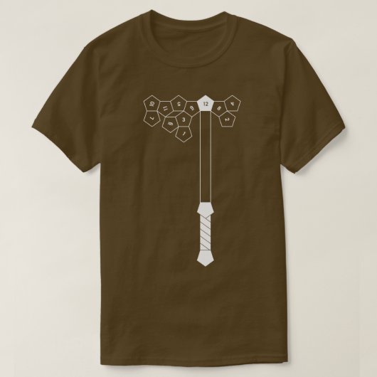 Dwarven Battle Ax Classic TShirt (Design voorkant)