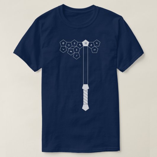 Dwarven Battle Ax T-shirt (Design voorkant)