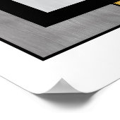 Dwarven Chest - Art Deco Fantasty Abstract Poster (Hoek)