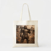 Dwarven Forge Scene Tote Bag – Fantasy Blacksmith  (Voorkant)
