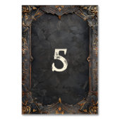 Dwarven Splendor Fantasy Wedding Kaart (Achterkant)