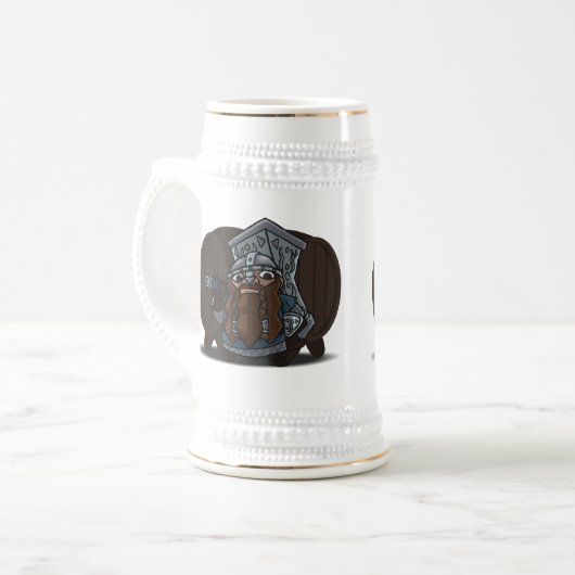 Dwarven Warrior Tankard Bierpul (Voorkant links)