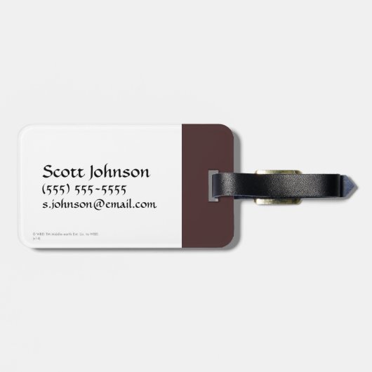 Dwarven Weapons Helmet Icon Bagagelabel (Achterkant horizontaal)