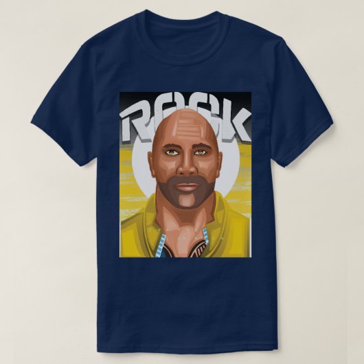 Dwayne Johnson T-shirt (Design voorkant)