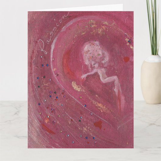 Dwaze Fee Wenskaart Kaart (Voorkant)