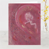 Dwaze Feeënwenskaart Kaart (Gele Bloem)