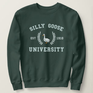 Dwaze Gekke Goose University Meme Trui