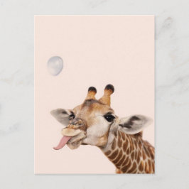 Dwaze Giraffe Briefkaart